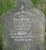 Headstone for John Wilshire and Mary Shelton